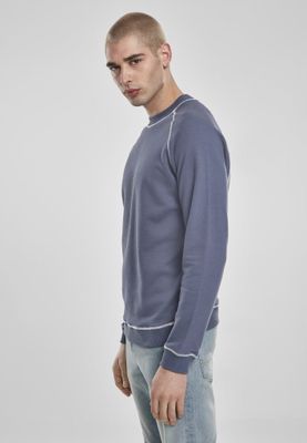 Contrast Stitching Crew