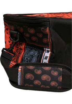 Kylväska med bandana tryck - Svart/Orange