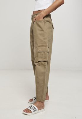 Ladies Ballon Fit Cargo Twill Pants