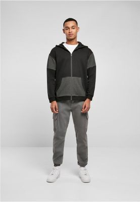 Oversized Patch Zip Hoody