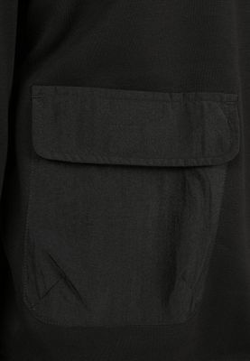 Hoodie with arm pocket