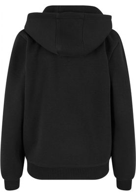 Ladies Fluffy Zip Hoody