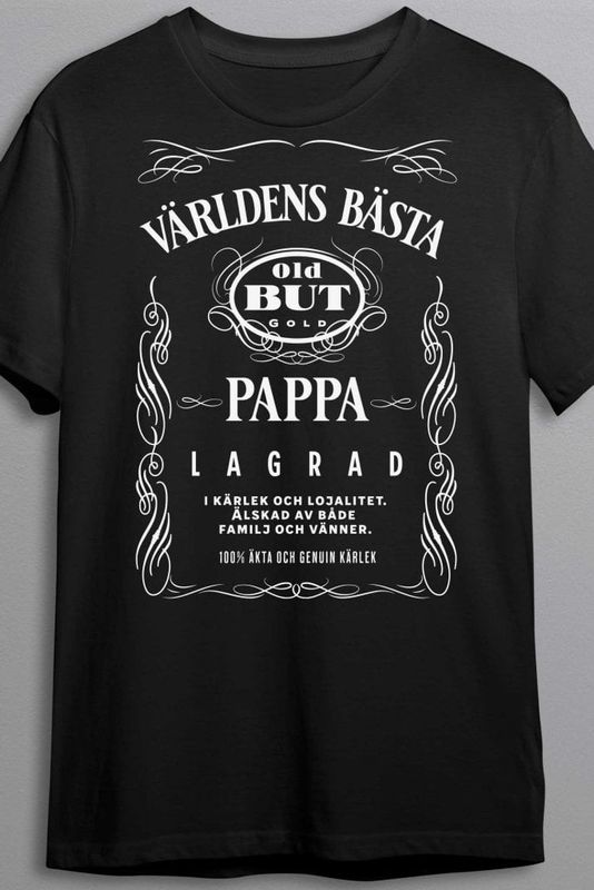 Världens bästa pappa logo - T-shirt