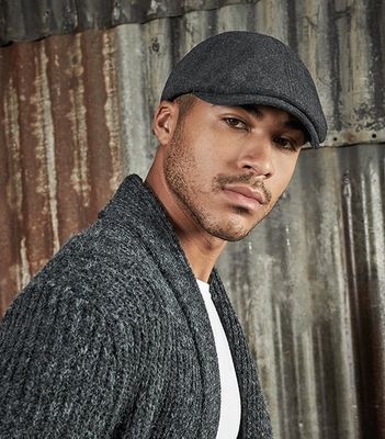 Melton Wool flat cap