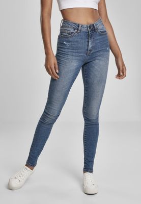Ladies High Waist Skinny Jeans