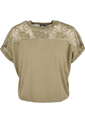Oversize top with lace