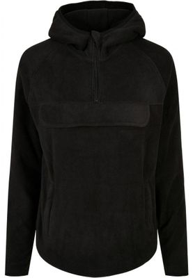 Ladies Polar Fleece Pull Over Hoody