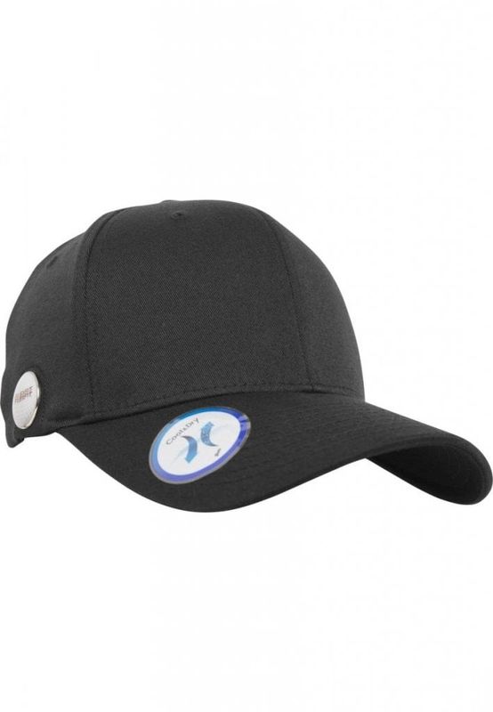 Golf cap flexfit with ball marker