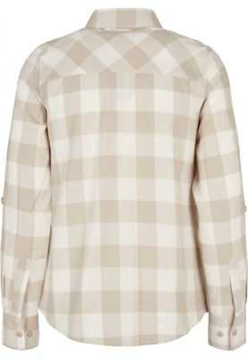 Ladies Turnup Checked Flanell Shirt