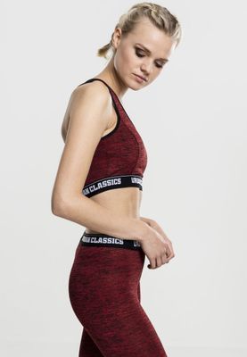 Ladies Active Melange Logo Bra