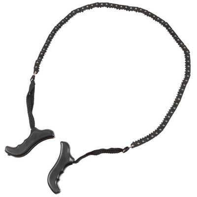 Chain saw with handle