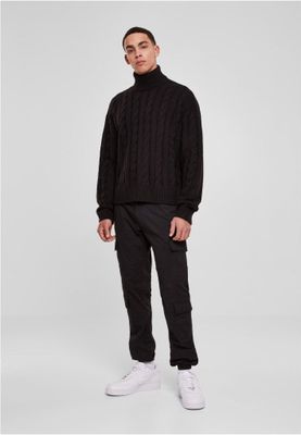 Boxy Roll Neck Sweater