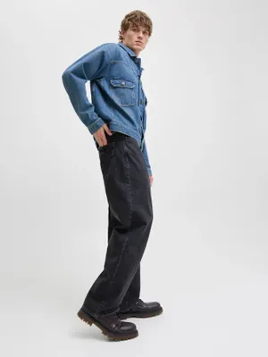 Jeans ALEX original för herr – black denim