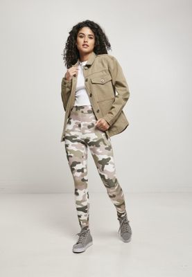 Shirt jacket in oversize women