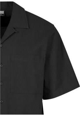 Relaxed Seersucker Short Sleeve Shirt
