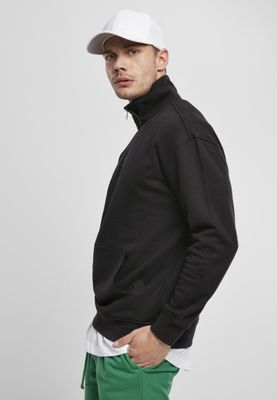 Black base sweater in organic cotton