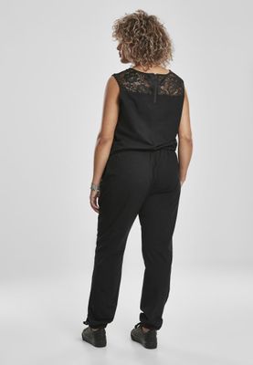 Jumpsuit with lace top ladies