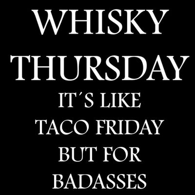 Whisky thursday T-shirt