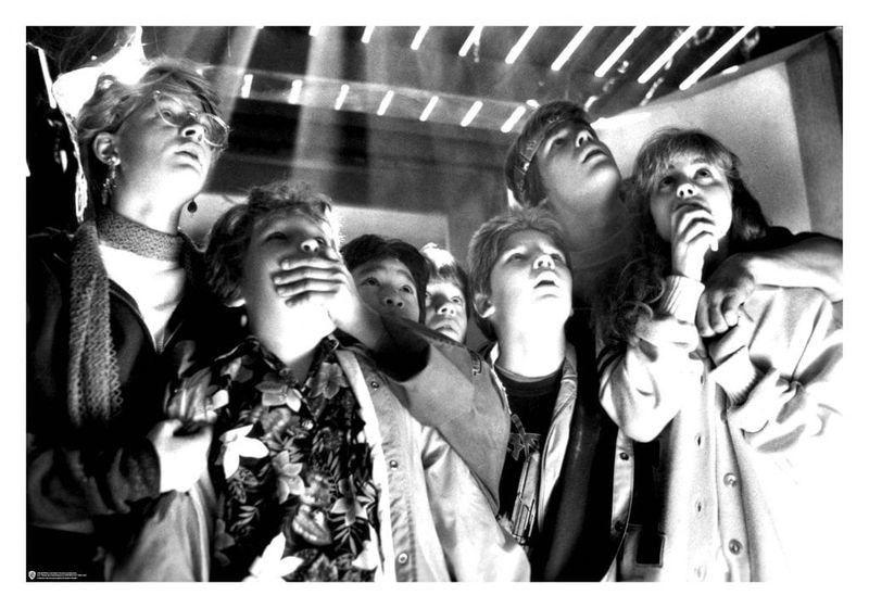 The Goonies Scene Shot Poster