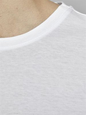 5-pack long T-shirt with round end