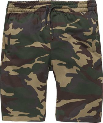 Knælængde softshorts camo