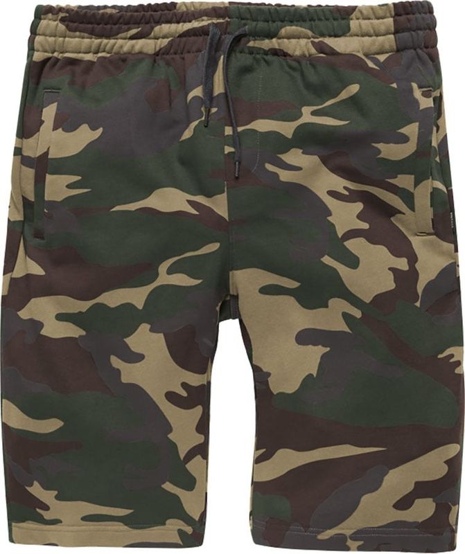 Knælængde softshorts camo