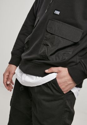 Hoodie with arm pocket