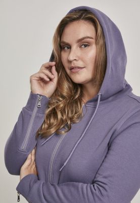 Long ziphoodie lady