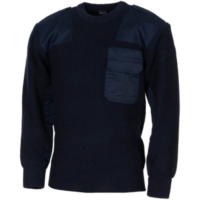 BW pullover with breast pocket