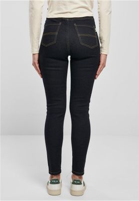 Ladies Organic High Waist Skinny Jeans