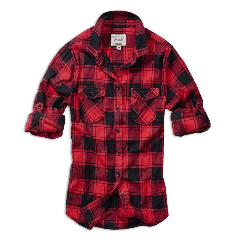 Ternet flannel skjorte dame