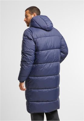 Lång pufferjacka Herr Navy