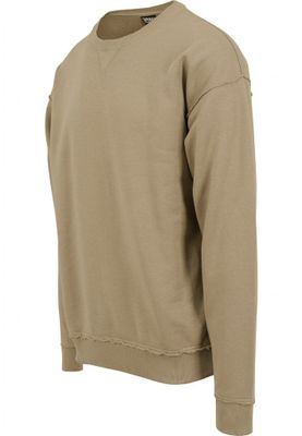 Oversized sweatshirt open edge