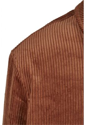 Men's toffee-colored corduroy jacket