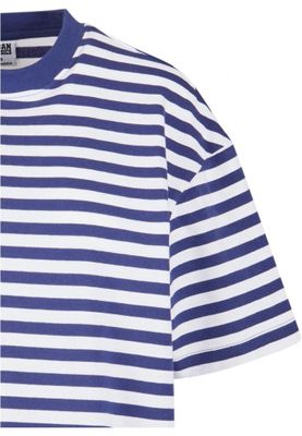 Women's striped oversize t-shirt dress