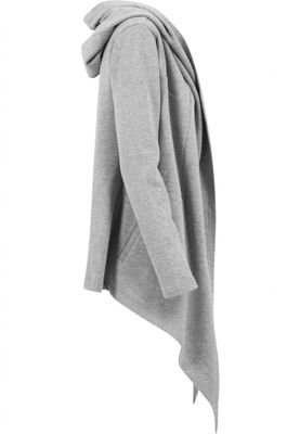 Cardigan with large hood lady