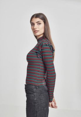 Long-sleeved sweater with a long skirt