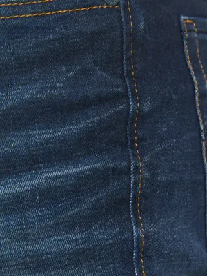 Mörkblå stentvättade jeans herr - CLARK