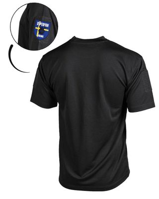 Funktionel T -shirt med patch - Swedish Viking