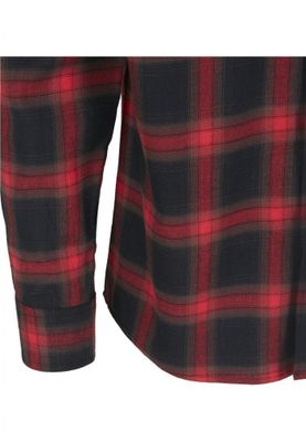 Checkered flannel shirt