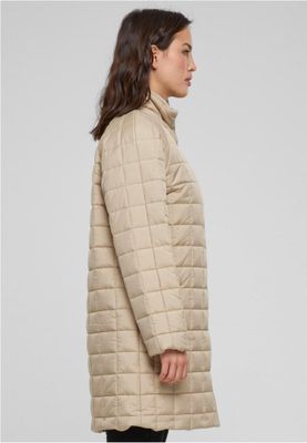 Women's long quilted jacket