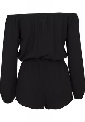 Long-sleeved jumpsuit with short pants