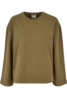 Organic oversized long sleeve tank top