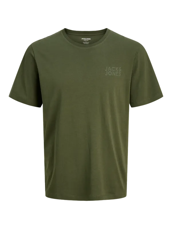 JACK & JONES Olivgrön T-shirt Plus Size – Herr