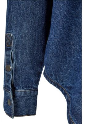 Oversized Denim Pocket Shirt