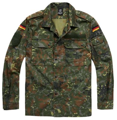 BW thin field jacket spotted camo