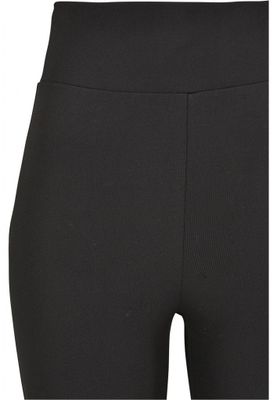 Sort leggings med høj talje