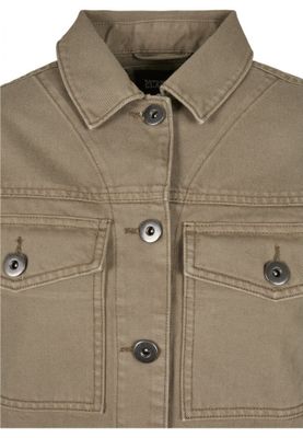 Shirt jacket in oversize women