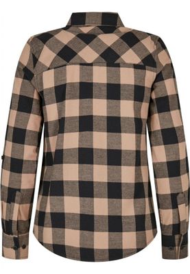 Ladies Turnup Checked Flanell Shirt