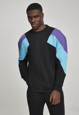 3-tone oversizse crewneck